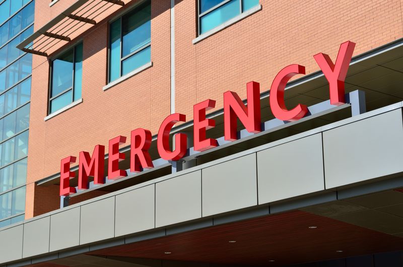 Medical bills and insurance paperwork after a car accident