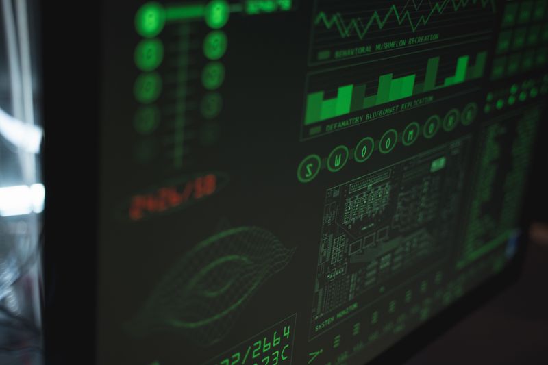 Digital dashboard with analytics and data charts
