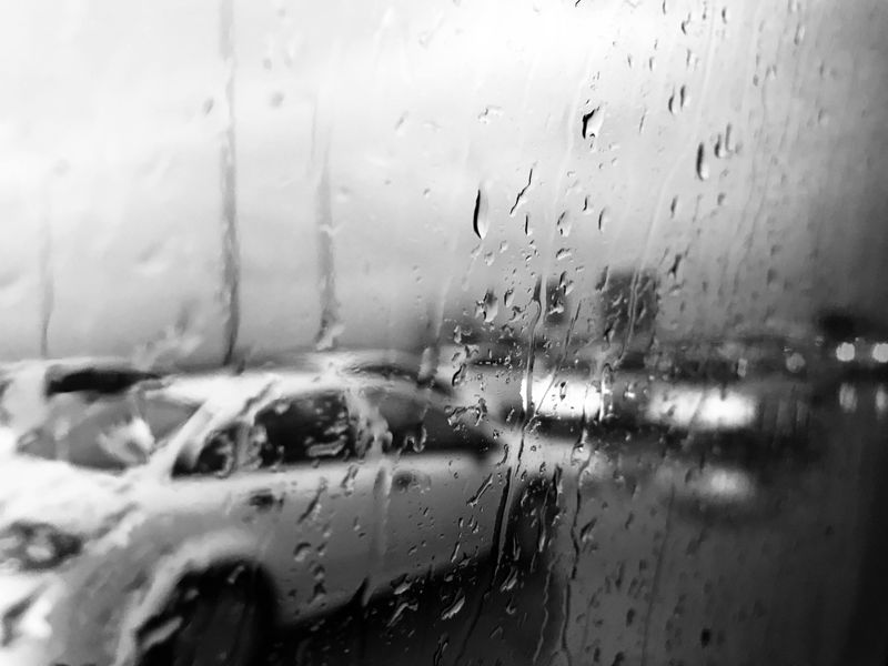 car in severe weather storm damage
