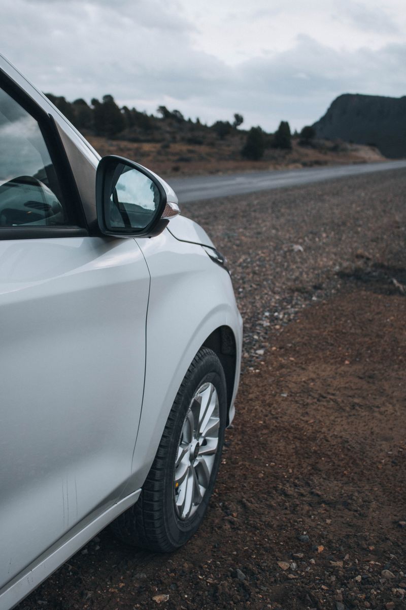 rental car parked outdoors