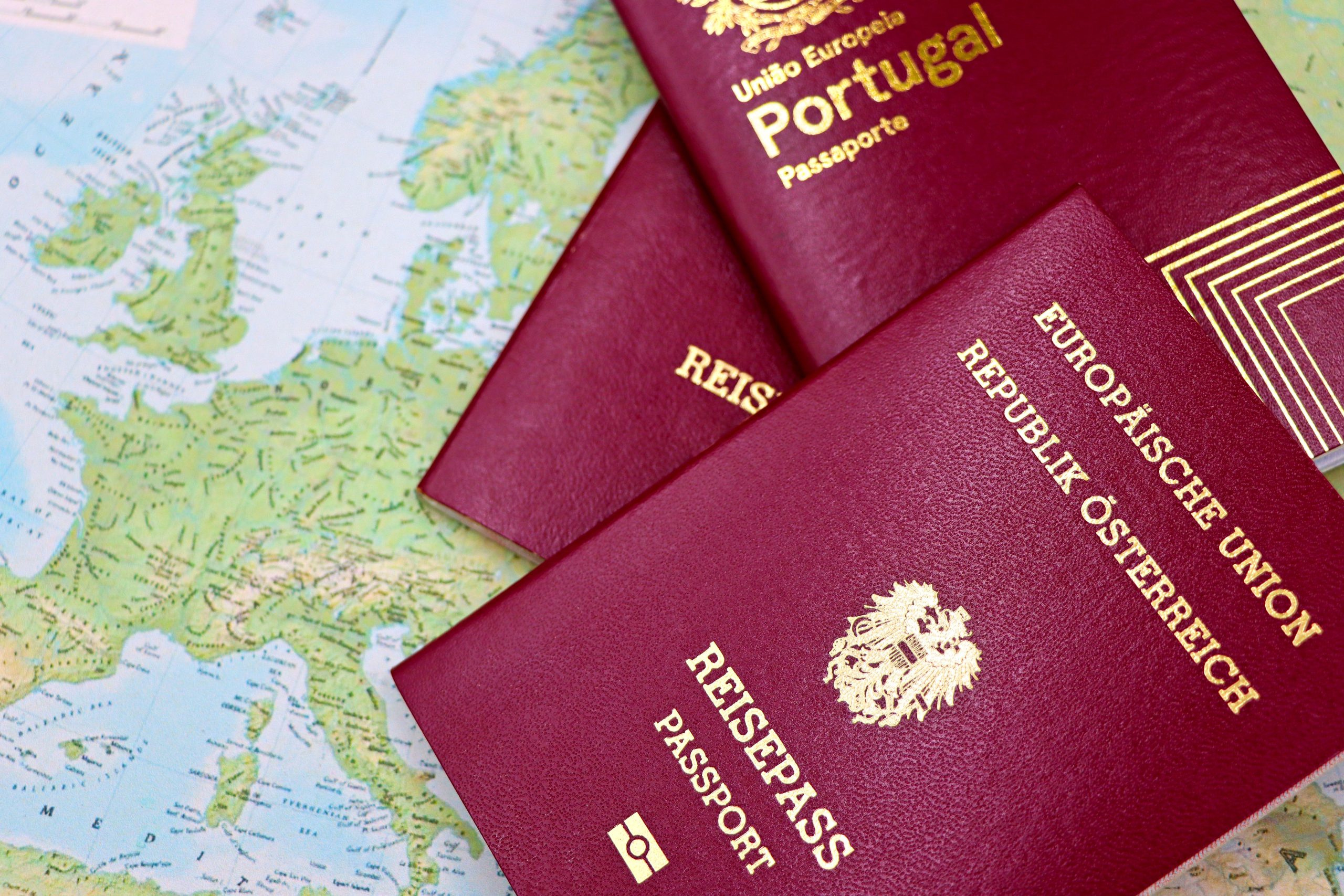 Passport and visa documents for international students