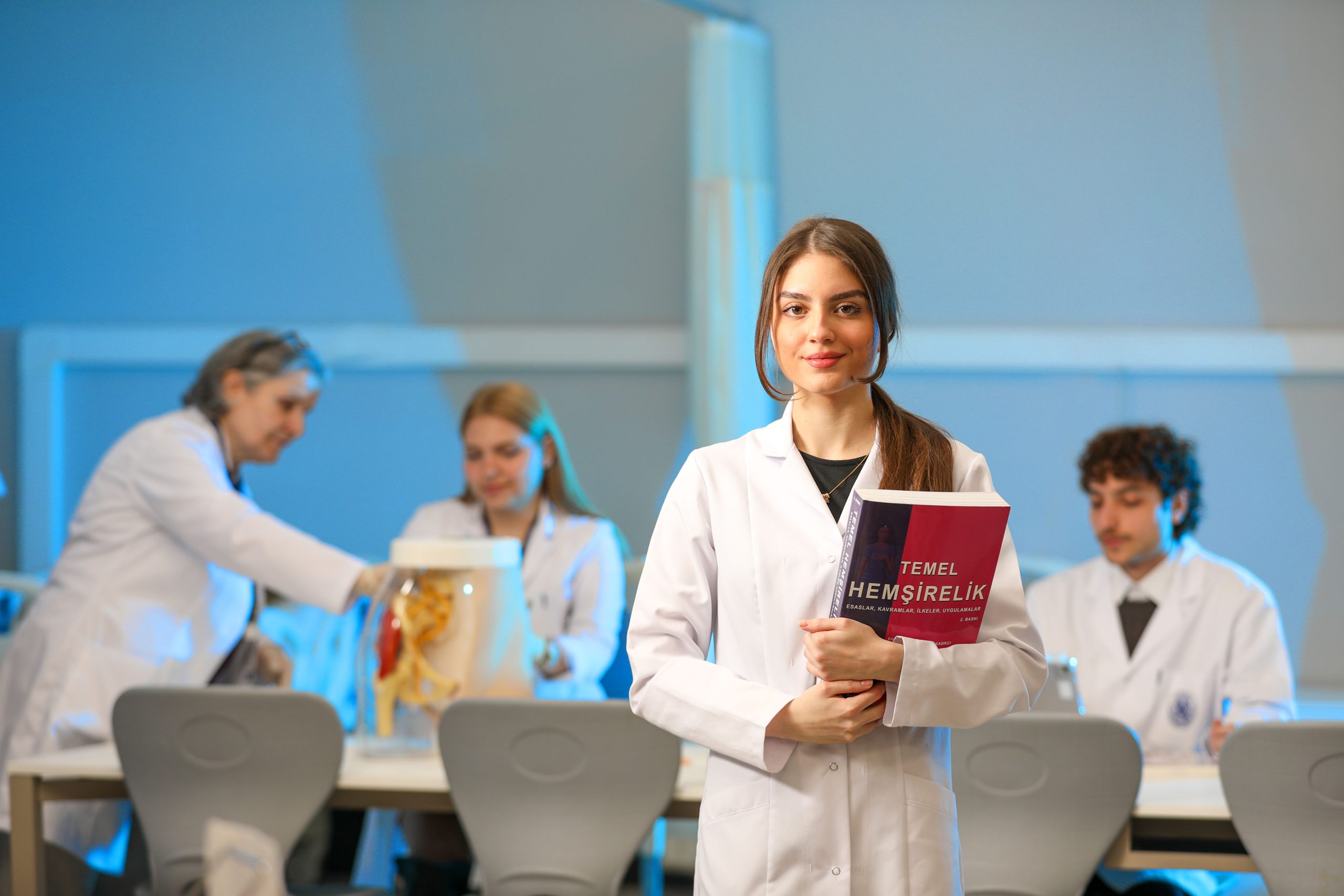 Healthcare worker on shift