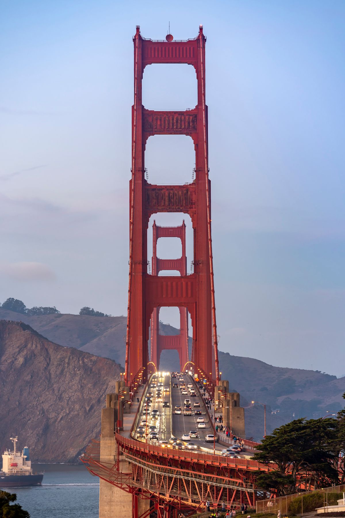 Golden Gate Bridge in San Francisco, California